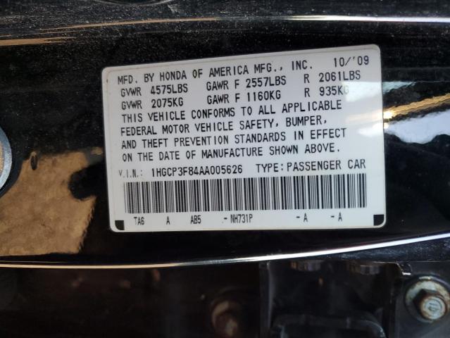 Photo 11 VIN: 1HGCP3F84AA005626 - HONDA ACCORD 