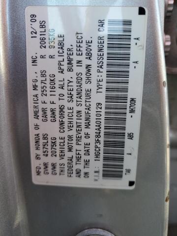 Photo 11 VIN: 1HGCP3F84AA010129 - HONDA ACCORD EXL 