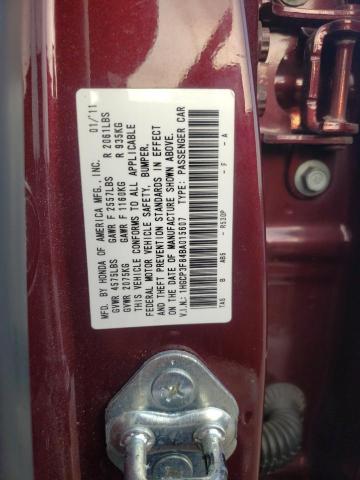 Photo 11 VIN: 1HGCP3F84BA015607 - HONDA ACCORD EXL 