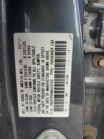 Photo 11 VIN: 1HGCP3F84BA023755 - HONDA ACCORD EXL 