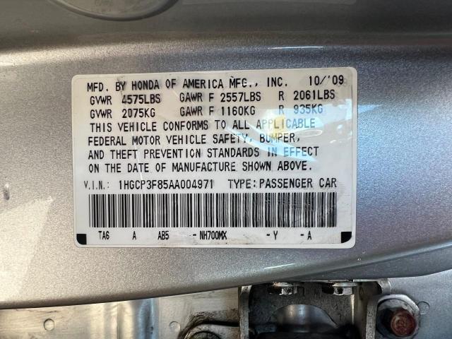 Photo 9 VIN: 1HGCP3F85AA004971 - HONDA ACCORD 