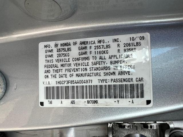 Photo 9 VIN: 1HGCP3F85AA004971 - HONDA ACCORD 