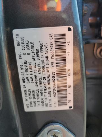 Photo 11 VIN: 1HGCP3F85AA020622 - HONDA ACCORD 