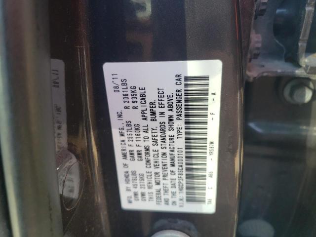 Photo 11 VIN: 1HGCP3F85CA000101 - HONDA ACCORD 