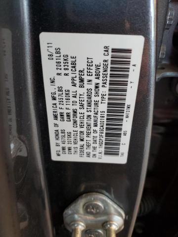 Photo 11 VIN: 1HGCP3F85CA001815 - HONDA ACCORD EXL 