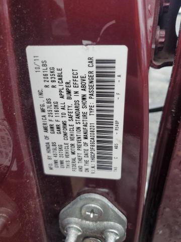 Photo 11 VIN: 1HGCP3F85CA008201 - HONDA ACCORD EXL 