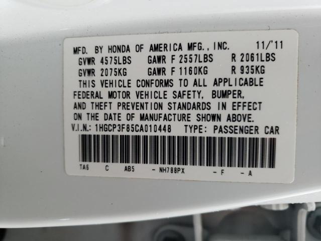 Photo 11 VIN: 1HGCP3F85CA010448 - HONDA ACCORD 