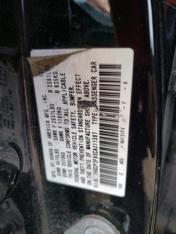 Photo 11 VIN: 1HGCP3F85CA011597 - HONDA ACCORD 