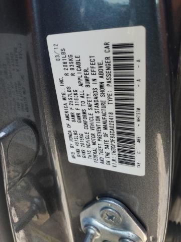 Photo 11 VIN: 1HGCP3F85CA025418 - HONDA ACCORD EXL 