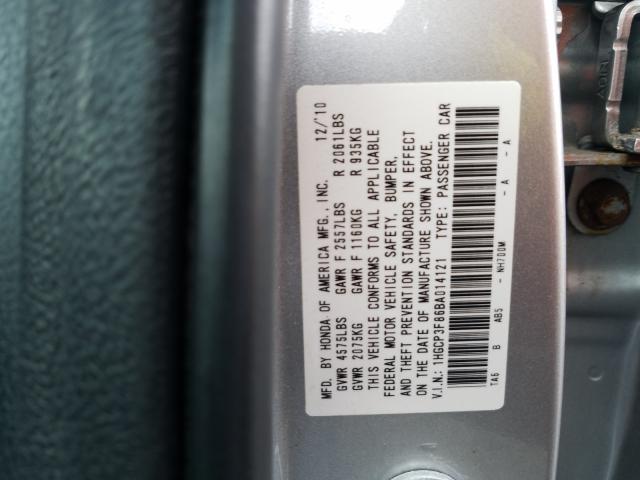 Photo 9 VIN: 1HGCP3F86BA014121 - HONDA ACCORD EXL 