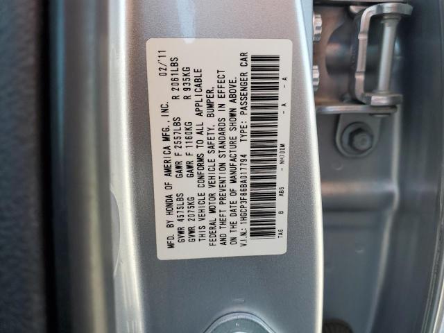 Photo 9 VIN: 1HGCP3F86BA017794 - HONDA ACCORD EXL 