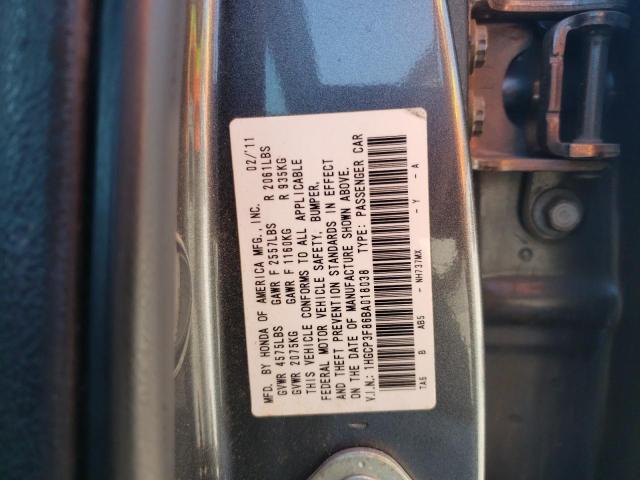 Photo 11 VIN: 1HGCP3F86BA018038 - HONDA ACCORD EXL 