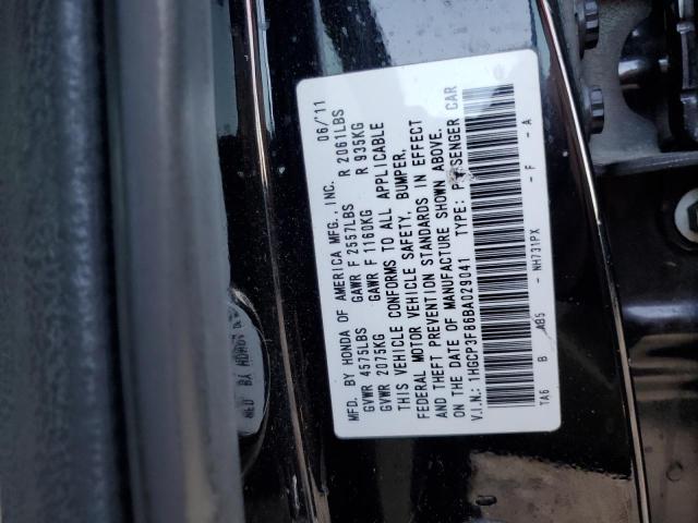 Photo 12 VIN: 1HGCP3F86BA029041 - HONDA ACCORD EXL 