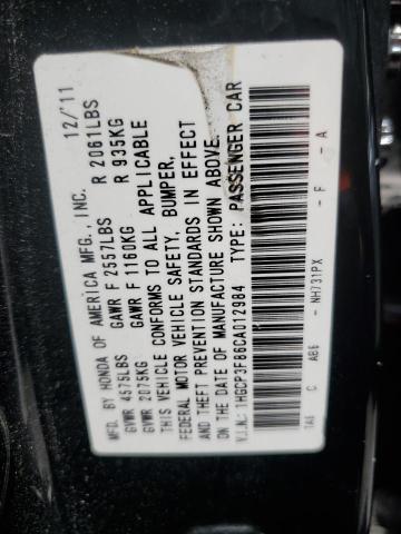 Photo 12 VIN: 1HGCP3F86CA012984 - HONDA ACCORD 