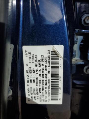 Photo 12 VIN: 1HGCP3F86CA032927 - HONDA ACCORD EXL 