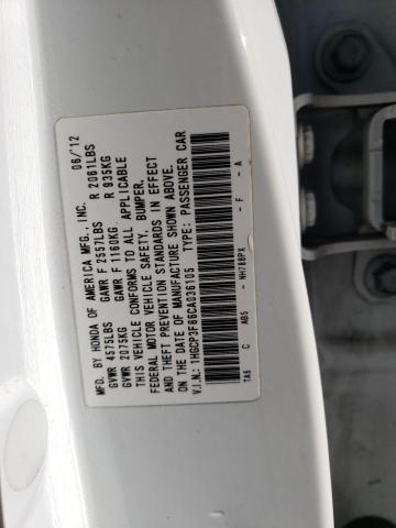 Photo 11 VIN: 1HGCP3F86CA036105 - HONDA ACCORD 