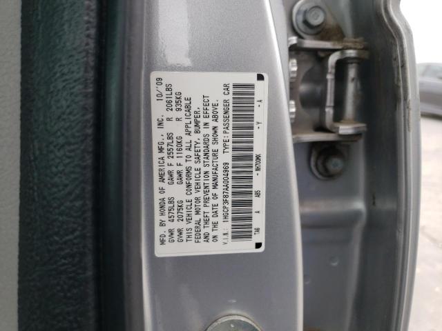 Photo 11 VIN: 1HGCP3F87AA004969 - HONDA ACCORD EXL 