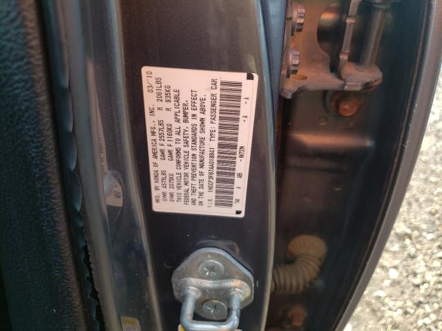 Photo 9 VIN: 1HGCP3F87AA018841 - HONDA ACCORD EXL 