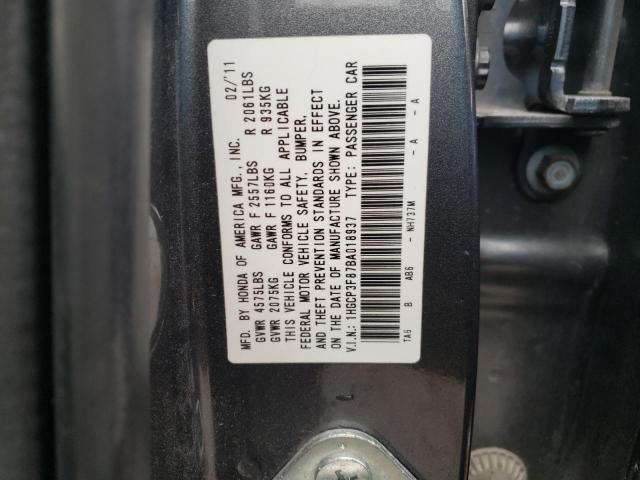 Photo 11 VIN: 1HGCP3F87BA018937 - HONDA ACCORD 