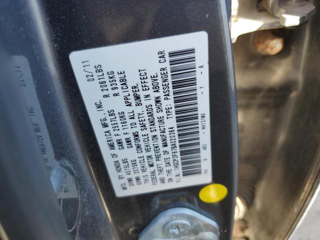 Photo 9 VIN: 1HGCP3F87BA020364 - HONDA ACCORD EXL 