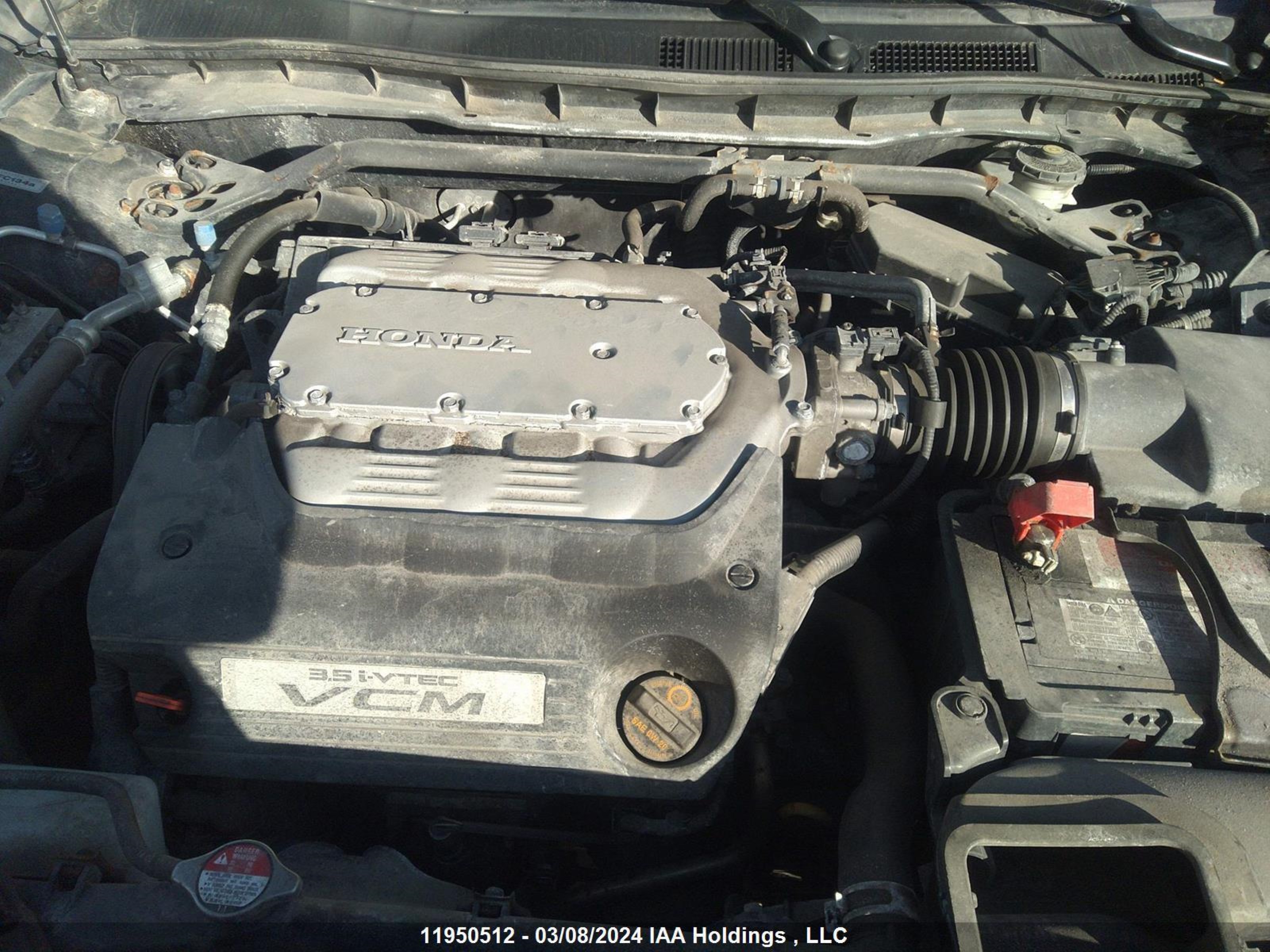 Photo 9 VIN: 1HGCP3F87CA800012 - HONDA ACCORD 