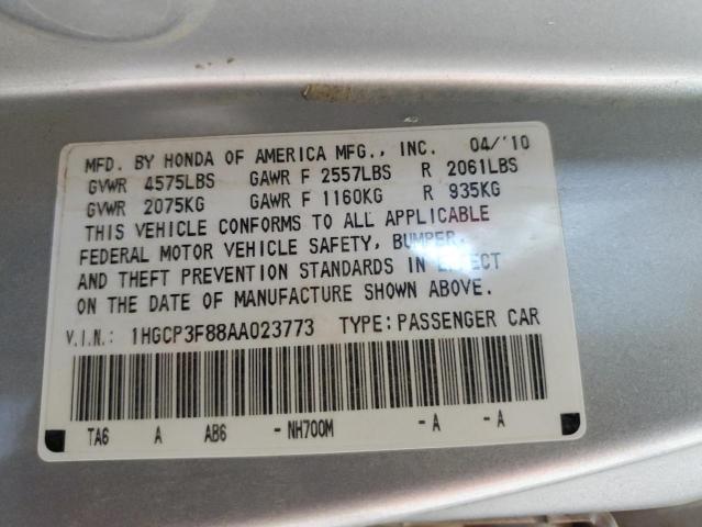 Photo 12 VIN: 1HGCP3F88AA023773 - HONDA ACCORD EXL 