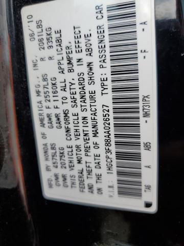 Photo 12 VIN: 1HGCP3F88AA026527 - HONDA ACCORD EXL 