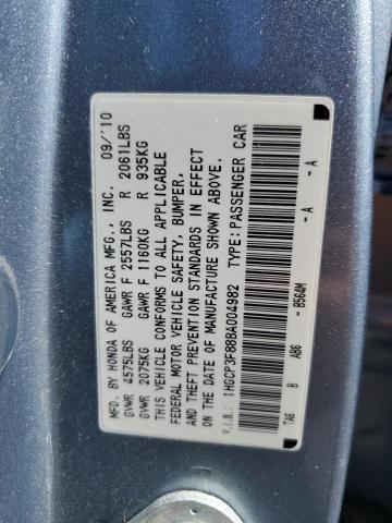 Photo 11 VIN: 1HGCP3F88BA004982 - HONDA ACCORD EXL 