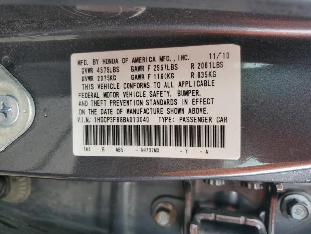 Photo 11 VIN: 1HGCP3F88BA010040 - HONDA ACCORD 