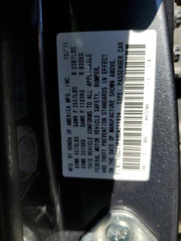 Photo 9 VIN: 1HGCP3F88CA011934 - HONDA ACCORD EXL 