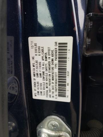 Photo 11 VIN: 1HGCP3F88CA013277 - HONDA ACCORD EXL 