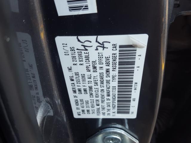 Photo 9 VIN: 1HGCP3F88CA017359 - HONDA ACCORD EXL 