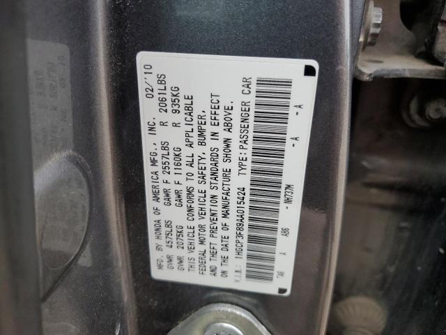 Photo 11 VIN: 1HGCP3F89AA015424 - HONDA ACCORD EXL 