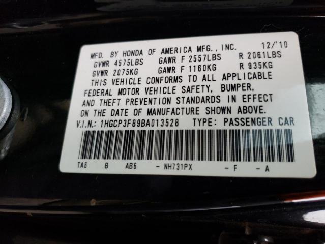 Photo 11 VIN: 1HGCP3F89BA013528 - HONDA ACCORD 