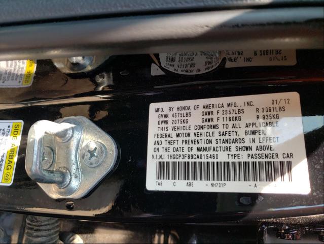 Photo 9 VIN: 1HGCP3F89CA015460 - HONDA ACCORD EXL 