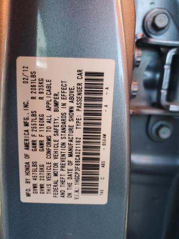 Photo 11 VIN: 1HGCP3F89CA021162 - HONDA ACCORD EXL 