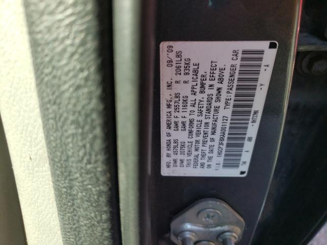 Photo 9 VIN: 1HGCP3F8XAA001127 - HONDA ACCORD EXL 