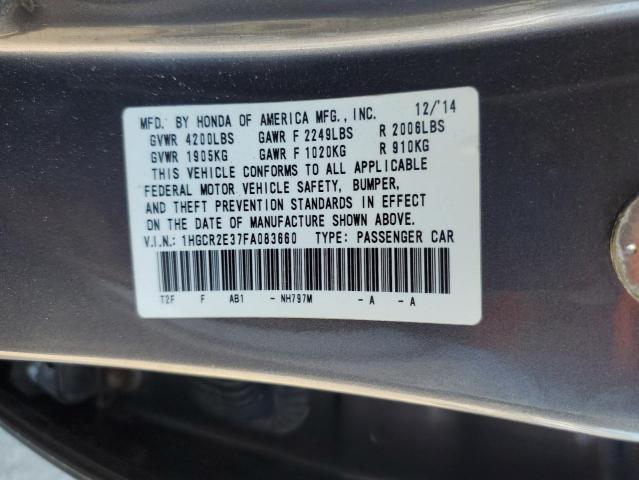 Photo 12 VIN: 1HGCR2E37FA083660 - HONDA ACCORD 