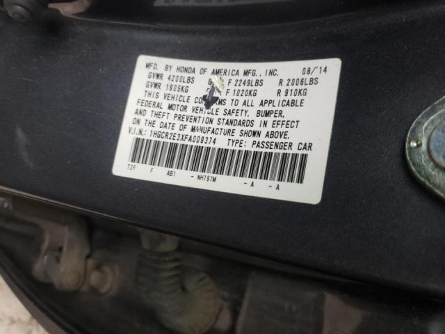 Photo 12 VIN: 1HGCR2E3XFA009374 - HONDA ACCORD LX 