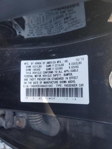 Photo 11 VIN: 1HGCR2E54GA051543 - HONDA ACCORD 