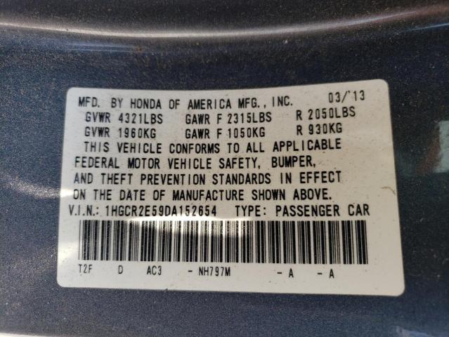 Photo 11 VIN: 1HGCR2E59DA152654 - HONDA ACCORD SPO 