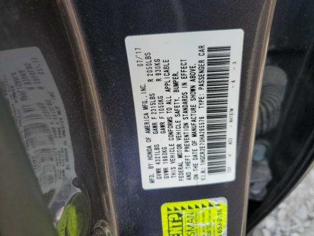 Photo 11 VIN: 1HGCR2E70HA265576 - HONDA ACCORD 