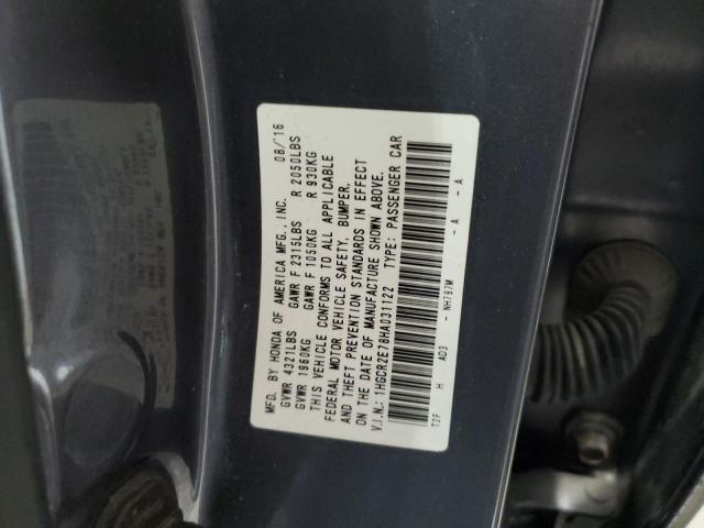 Photo 11 VIN: 1HGCR2E78HA031122 - HONDA ACCORD EX 