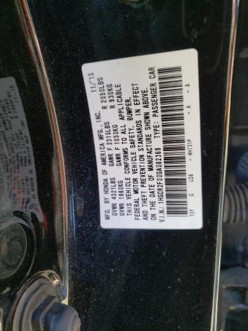 Photo 11 VIN: 1HGCR2F00GA082369 - HONDA ACCORD 