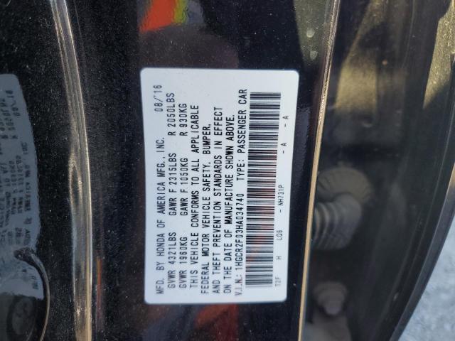 Photo 12 VIN: 1HGCR2F03HA034740 - HONDA ACCORD EX 