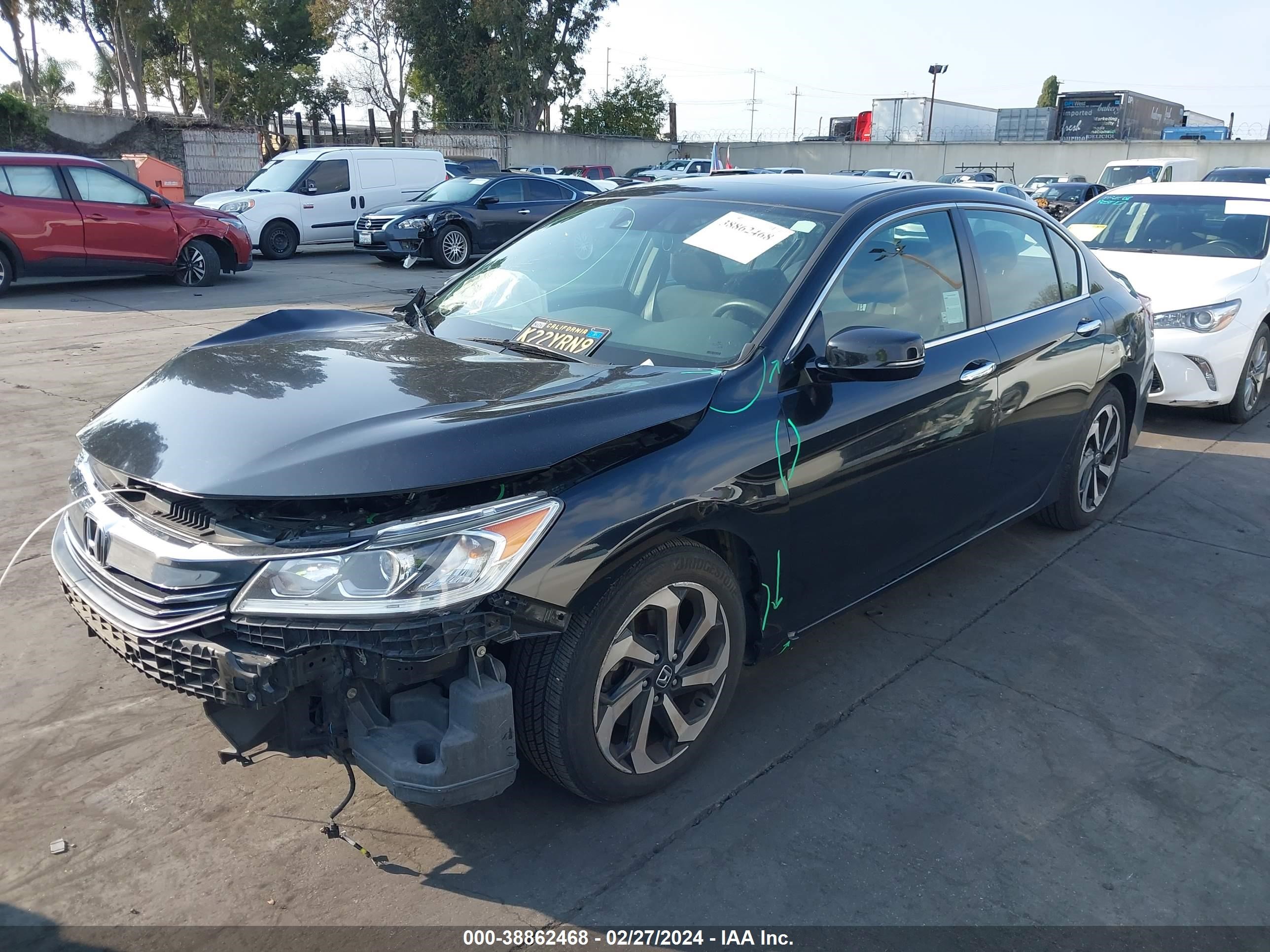 Photo 1 VIN: 1HGCR2F04HA034780 - HONDA ACCORD 