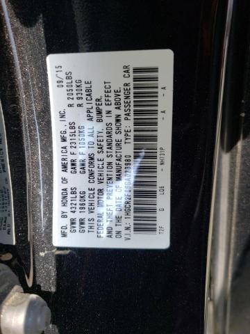 Photo 11 VIN: 1HGCR2F06GA028980 - HONDA ACCORD 