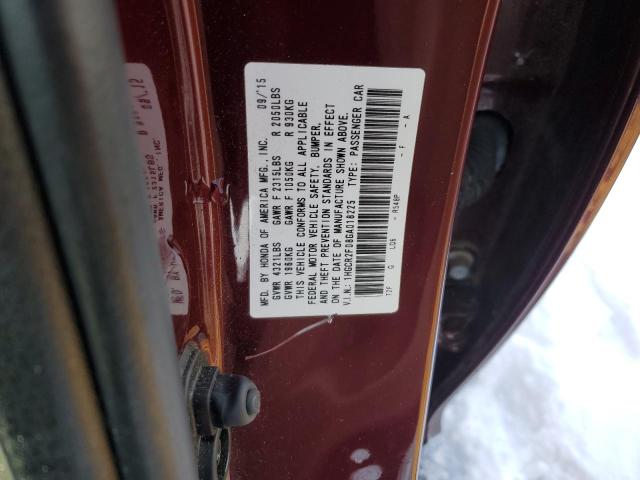 Photo 11 VIN: 1HGCR2F08GA018225 - HONDA ACCORD 