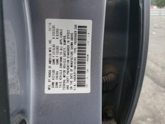 Photo 11 VIN: 1HGCR2F11HA130245 - HONDA ACCORD SPO 