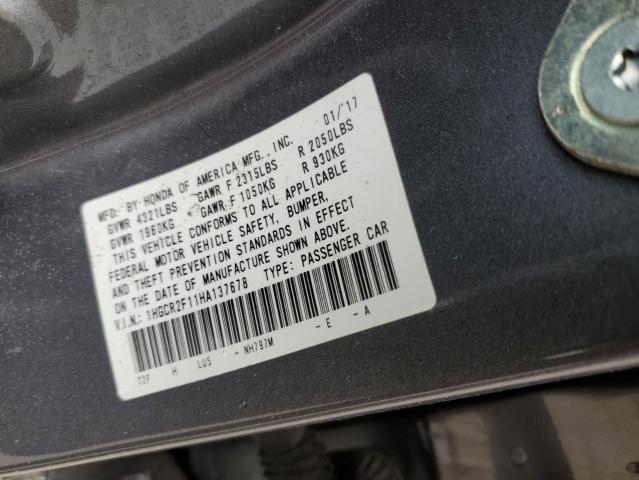 Photo 11 VIN: 1HGCR2F11HA137678 - HONDA ACCORD SPO 